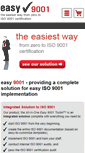 Mobile Screenshot of easy9001.com